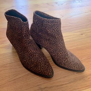 Cheetah booties
